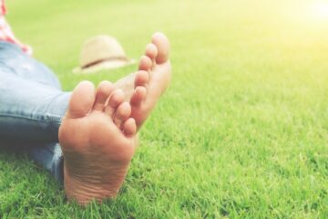 Close-up of feet , showcasing how to sell feet pics effectively.